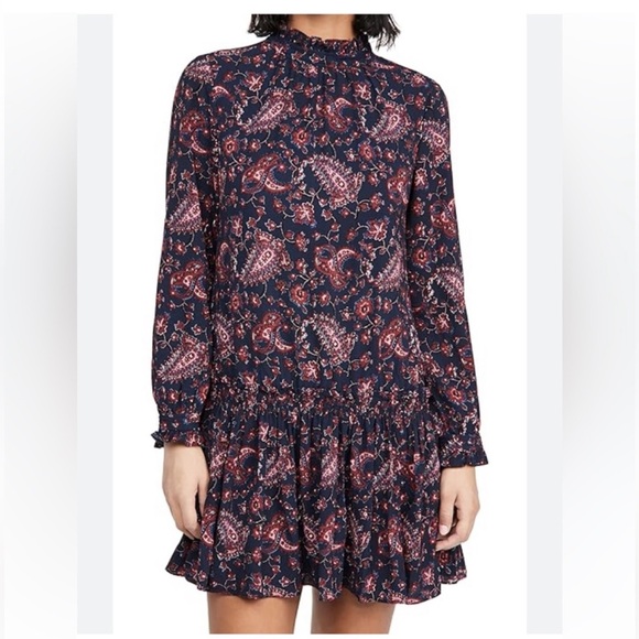 La Vie Rebecca Taylor Dresses & Skirts - La Vie Rebecca Taylor Madeline Midnight
Navy Floral Dress size medium